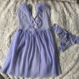 BNWOT; Light Lavender Victoria’s Secret Lingerie Set